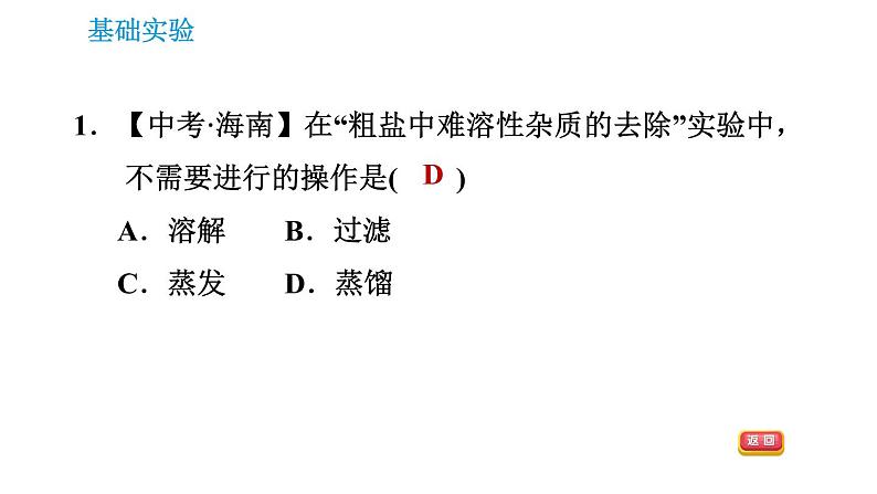 沪教版九年级下册化学 第6章 习题课件03