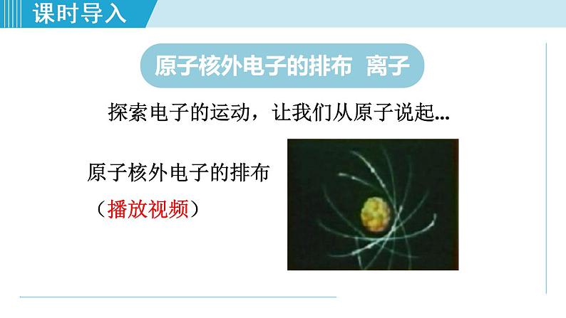 1人教版九年级化学上册 第三单元 3.2.2 原子核外电子的排布 离子 课件第3页