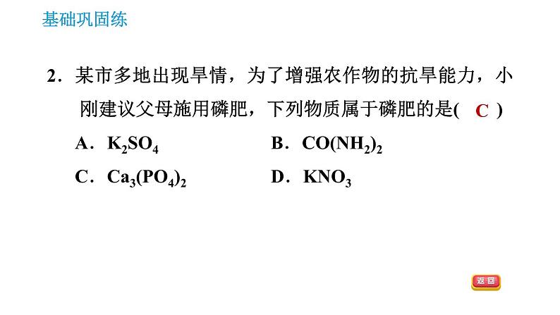 沪教版九年级下册化学课件 第7章 7.3.3 化学肥料第4页