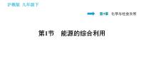 初中化学沪教版九年级下册第9章 化学与社会发展综合与测试习题ppt课件