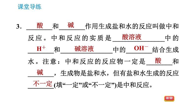 人教版九年级下册化学课件 第10单元 10.2.1 中和反应第5页