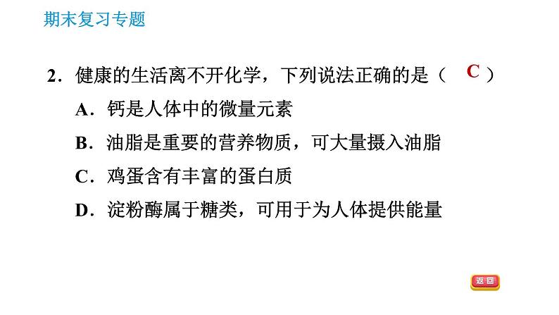 沪教版九年级下册化学 期末专题复习 习题课件04