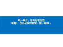 化学九年级上册课题3 走进化学实验室教学演示课件ppt