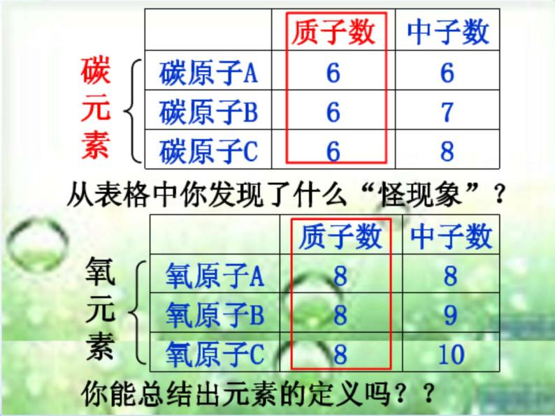 2020-2021学年人教版化学九年级上册元素(第一课时)课件04