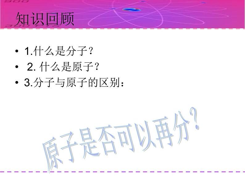 2020-2021学年人教版化学九年级上册原子的结构课件3第1页