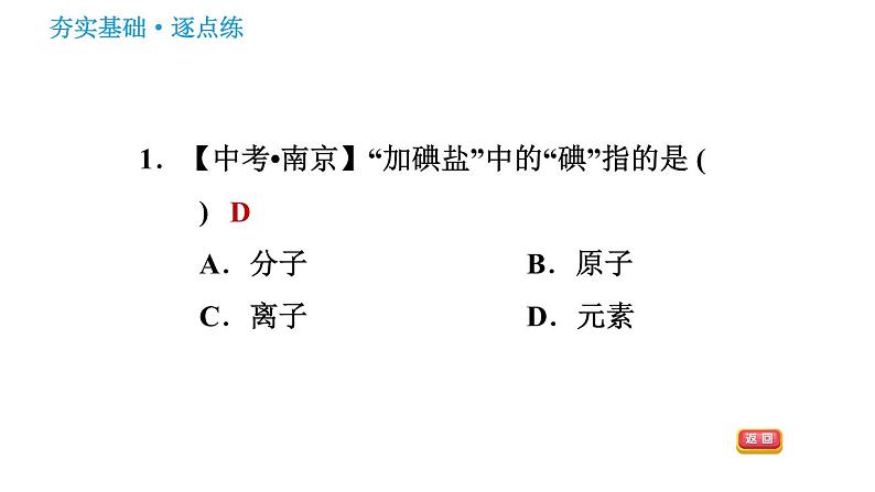 鲁教五四版八年级化学课件 第3单元 3.2.1 元素03