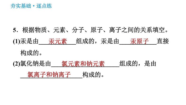 鲁教五四版八年级化学课件 第3单元 3.2.1 元素07