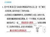 人教版九年级上册化学习题课件 第7单元 实验活动3 燃烧的条件