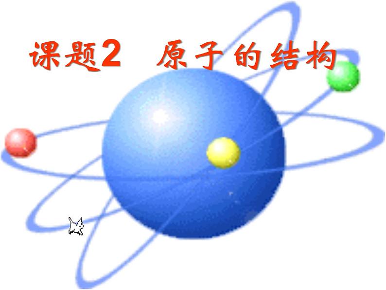 2020-2021学年人教版化学九年级上册原子的结构PPT课件PPT第1页