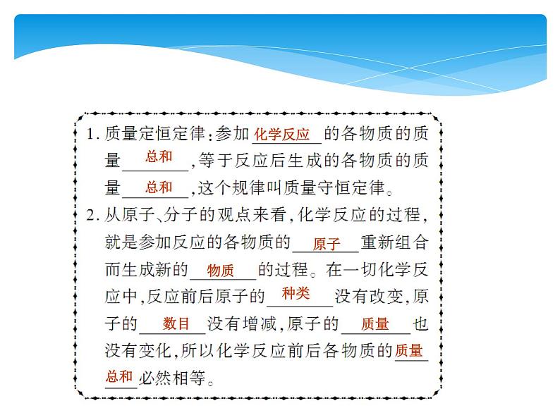 2020-2021学年人教版化学九年级上册5.1质量守恒定律课件4第5页