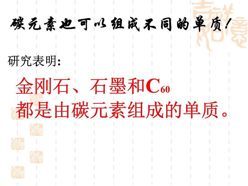 2020-2021学年人教版化学九年级上册金刚石、石墨和C60课件1第3页