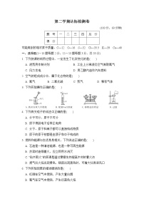 鲁教五四版八年级全一册化学 第二学期达标检测卷