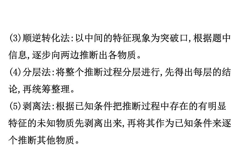 2021-2022学年人教版化学中考复习之物质的推断课件PPT第6页