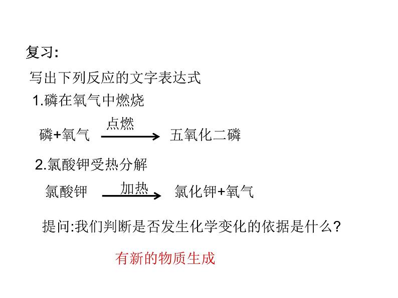 2021-2022学年人教版化学九年级上册质量守恒定律教学课件第4页