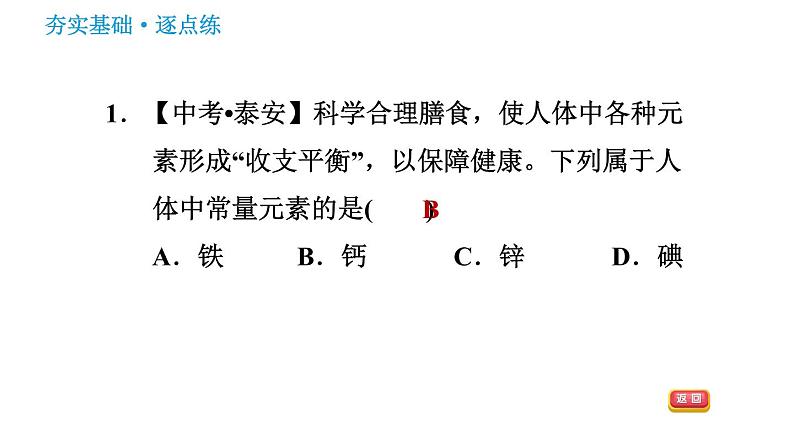 鲁教版九年级下册化学 第10单元 习题课件03