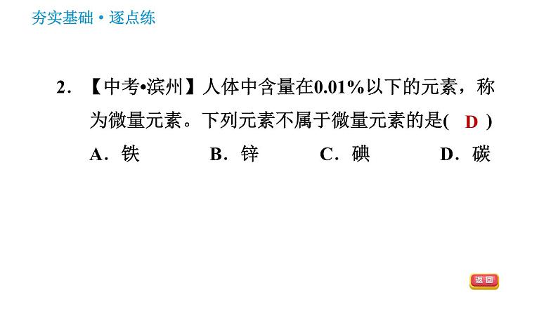 鲁教版九年级下册化学 第10单元 习题课件04