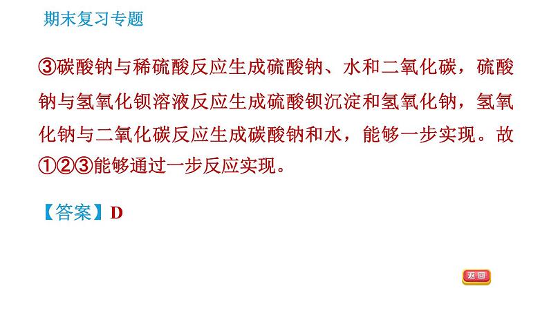科学版九年级下册化学专题训练 习题课件05