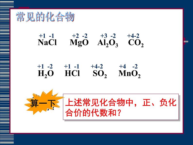 2020-2021学年九年级化学人教版上册 4.4 化学式与化合价 课件第8页