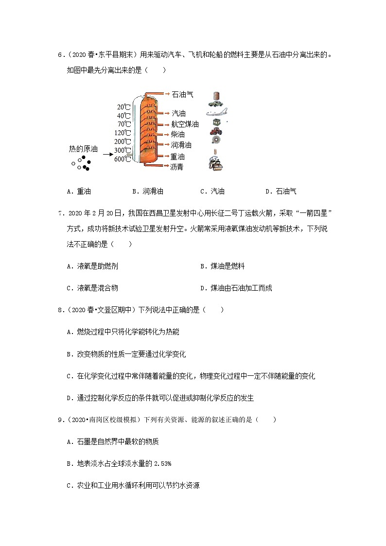 人教版九年级化学上册7.2 燃烧的合理利用与开发 课件学案练习素材02