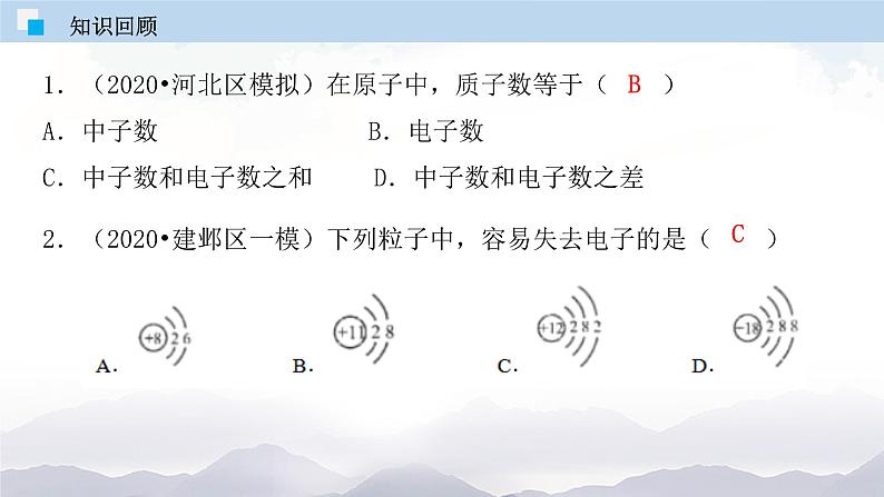 人教版九年级化学上册3.3 元素 课件学案练习03