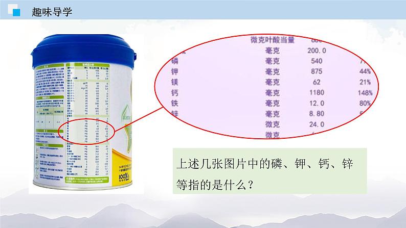 人教版九年级化学上册3.3 元素 课件学案练习07