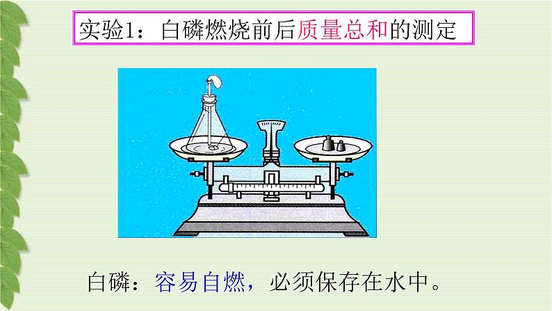 专题5 单元2 质量守恒定律 课件(共37张PPT)+2个视频08