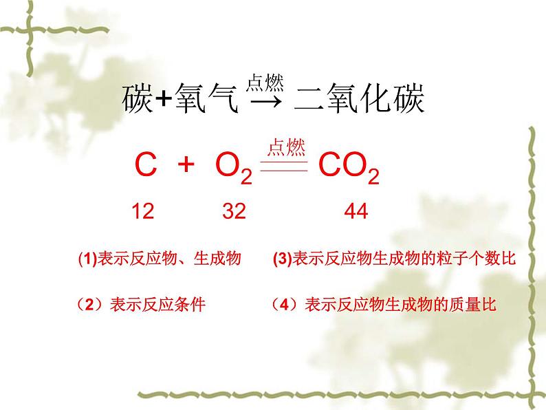 京改版九年级上册化学  7.2 化学方程式 课件（17张PPT）02