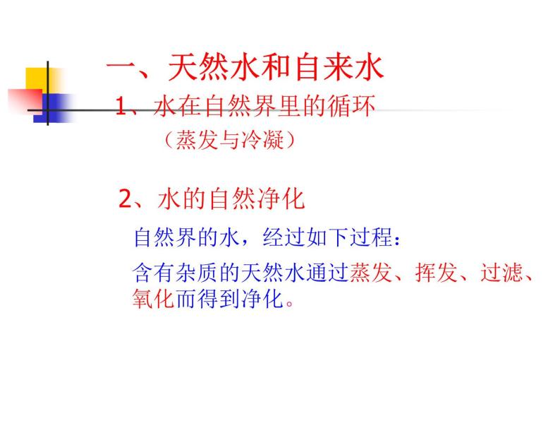 沪教版（上海）化学 九年级上册 3.1 水 课件（14张ppt）03