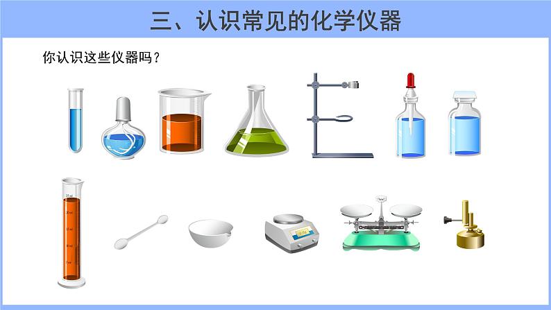 人教版化学九年级上册1.3《课题3 走进化学实验室》（第1课时）(共19张PPT)课件PPT04