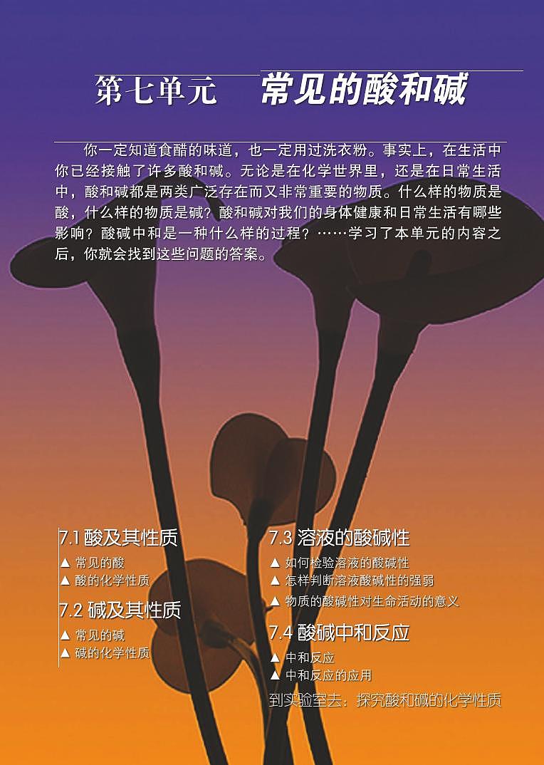 鲁教版九年级化学下册电子课本书2023高清PDF电子版01