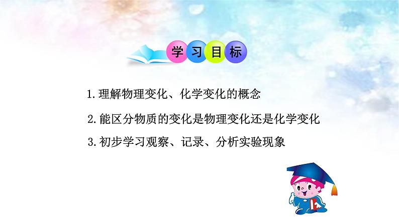 人教版九年级化学（上）第一单元课题一《物质的变化和性质》教学课件第2页