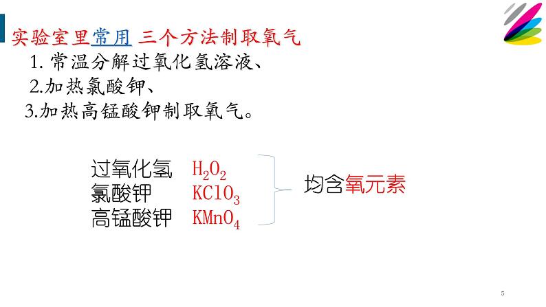 人教版九年级化学（上）第二单元《制取氧气》教学课件7第5页