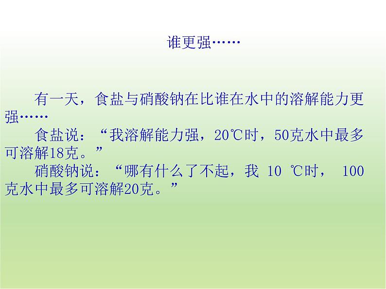 九年级化学人教版下册第九单元 课题2 溶解度  课件第2页