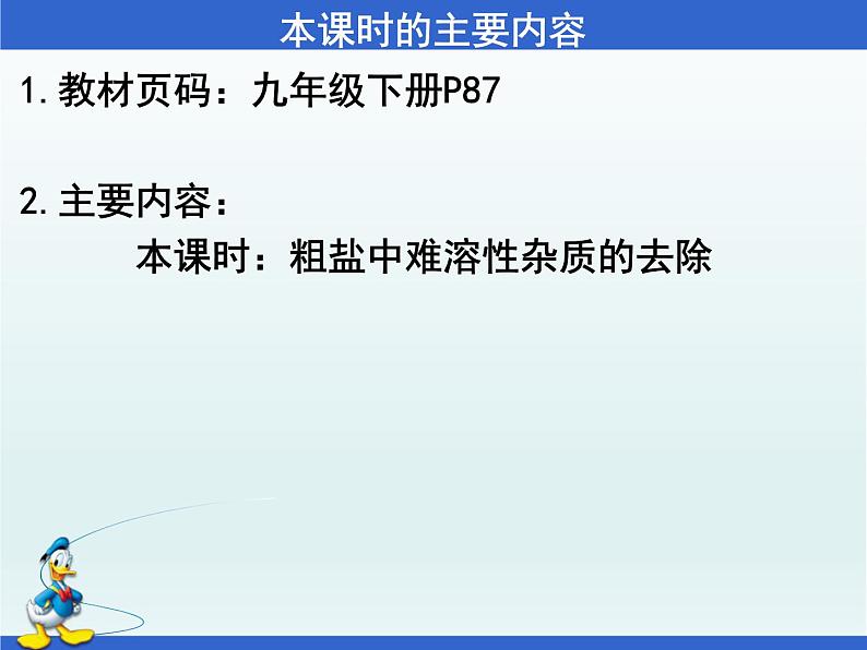 九年级化学人教版下册第十一单元 实验活动8 粗盐中难溶性杂质的去除 课件02