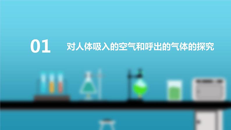 2022人教版初中化学九年级（上册）第一单元  课题2 第2课时 对人体吸入的空气和呼出的气体的探究课件PPT第4页