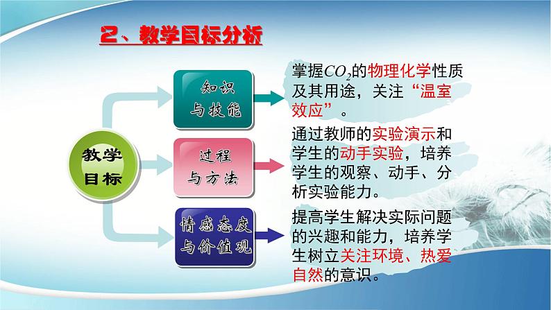 人教版九年级化学（上）第六单元《二氧化碳》说课课件06