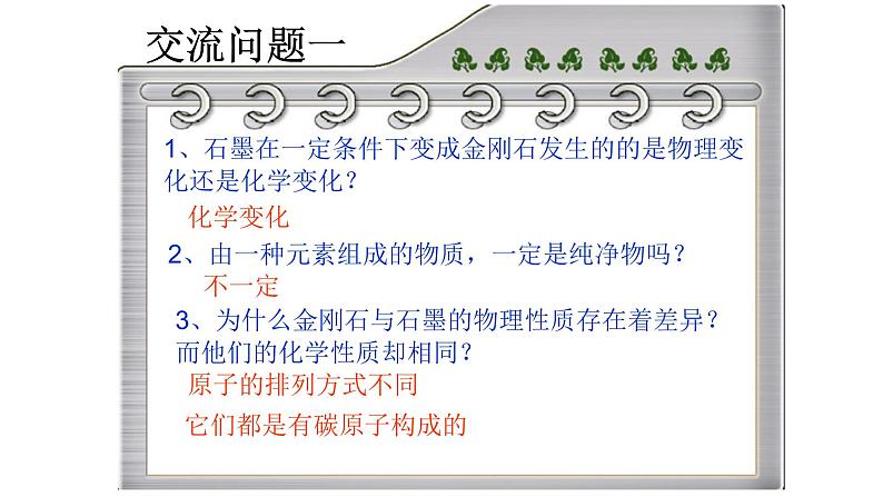 人教版九年级化学（上）第六单元《碳和碳的氧化物》复习教学课件06