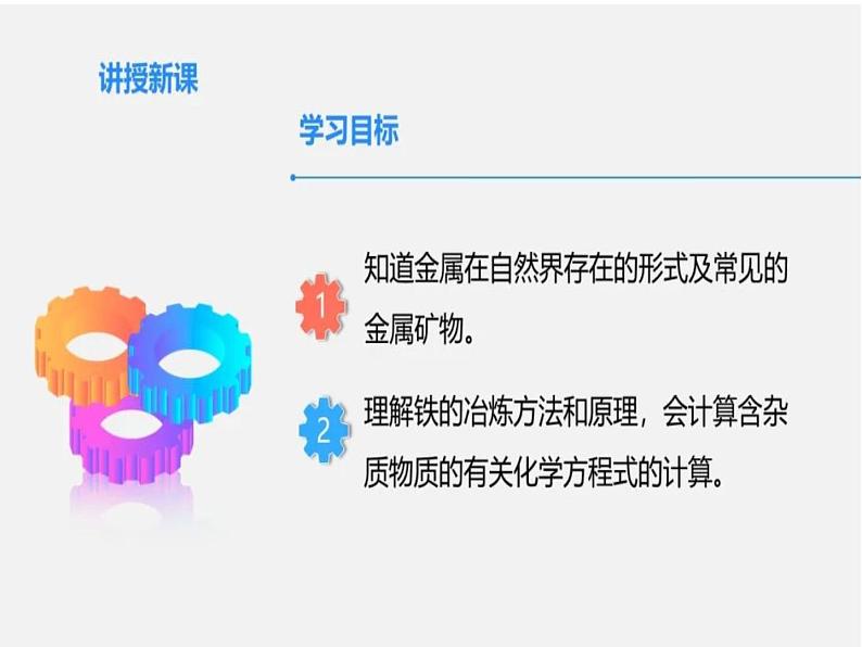 人教版九年级化学下册课题3金属资源的利用和保护第1课时铁的冶炼铁的冶炼课件03