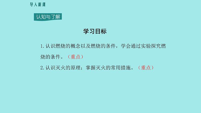 人教版九年级化学（上）第七单元《燃烧的条件及灭火的原理》课件第4页