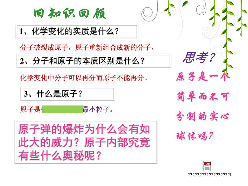 课题2 原子的结构课件PPT第1页