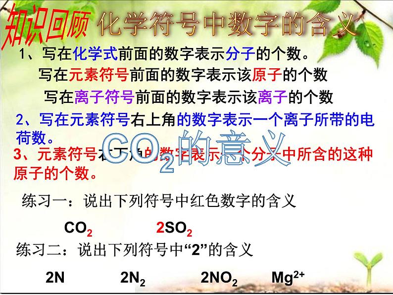 课题4 化学式和化合价第2课时课件PPT第2页