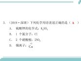 中考化学考点复习课件：考点3 化合价与化学式