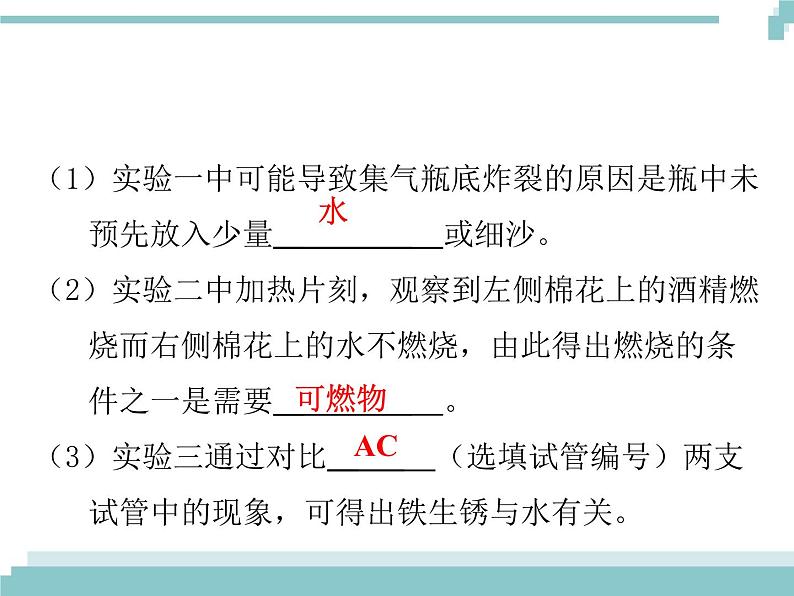 中考化学考点复习课件：考点11 金属材料 金属资源的利用和保护06