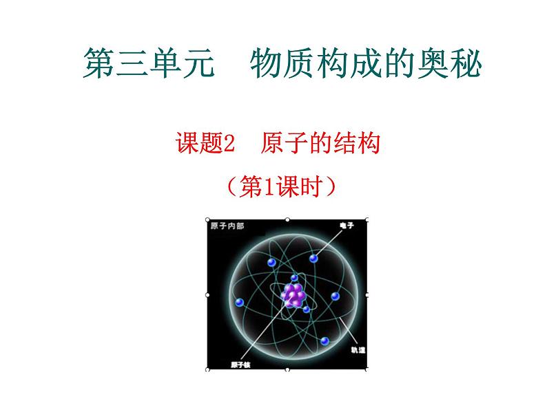 3.2  原子的结构第7页