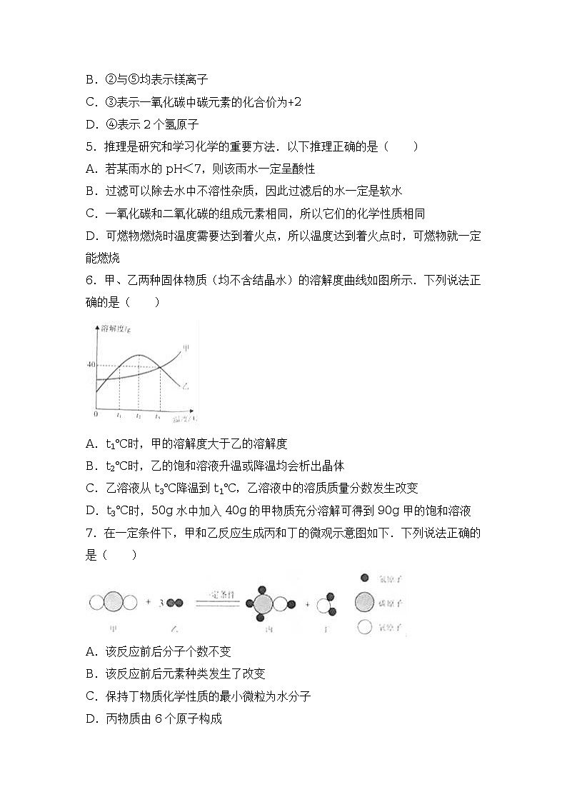 2017年湖北省孝感市中考化学试卷（解析版）第2页
