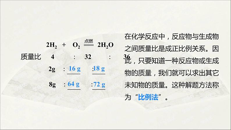 2022人教版初中化学九年级（上册）第五单元 化学方程式  课题3 利用化学方程式的简单计算课件PPT第5页