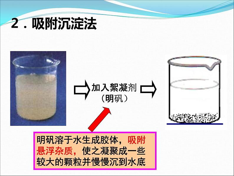 人教版九年级化学上册：第四单元 课题2 水的净化-课件第6页