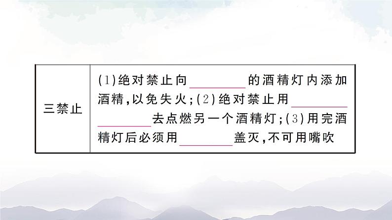 鲁教版化学九上1.3《到实验室去：化学实验基本技能训练（一）》授课课件+作业课件+视频素材06