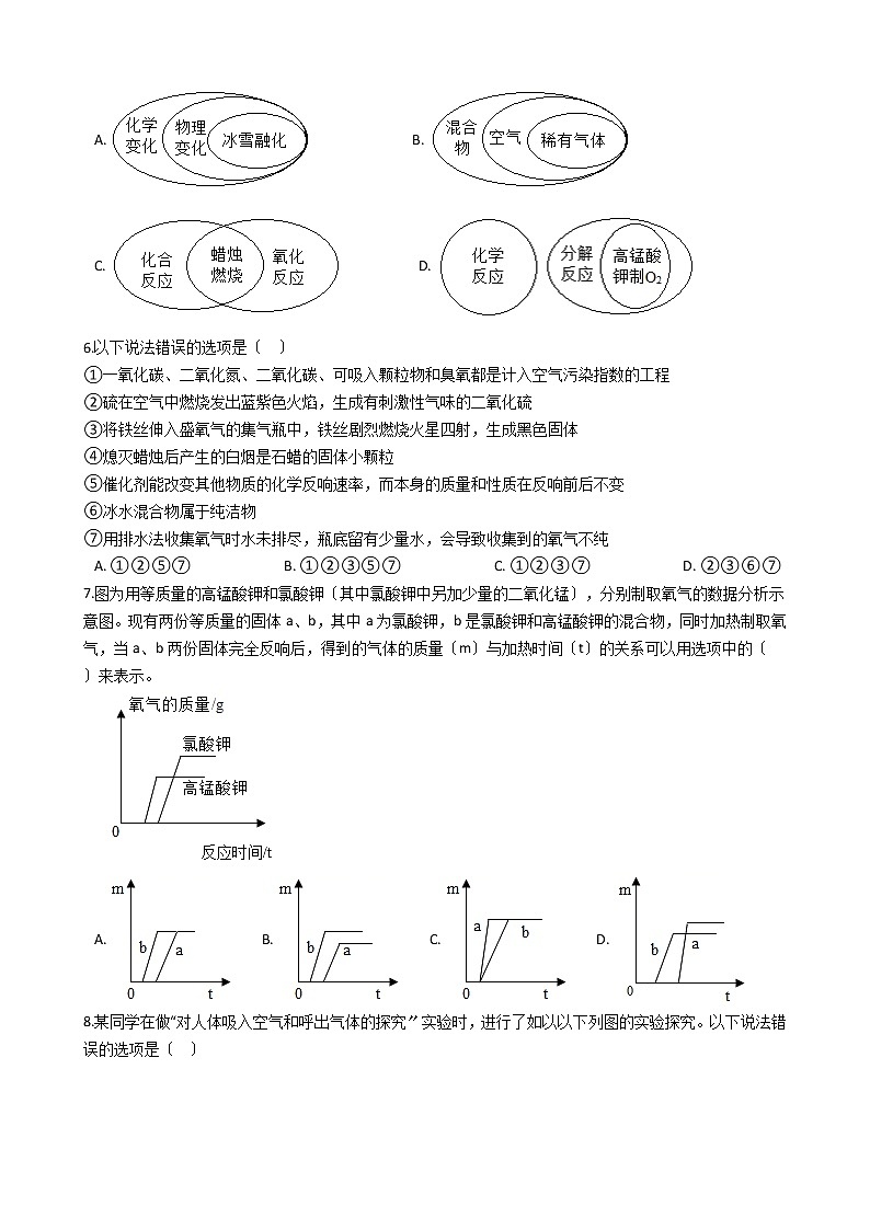 2020-2021年湖北省武汉市九年级上学期化学10月月考试卷第2页