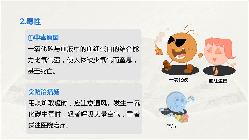 2022人教版初中化学九年级（上册）第六单元 碳和碳的氧化物 课题3  二氧化碳和一氧化碳 第2课时课件PPT第7页